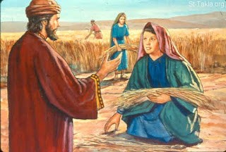 Ruth meets Boaz