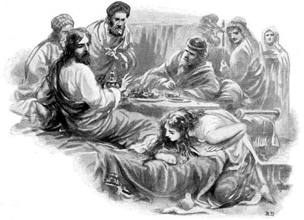 Bible Women - Women who wiped Jesus' feet with her tears