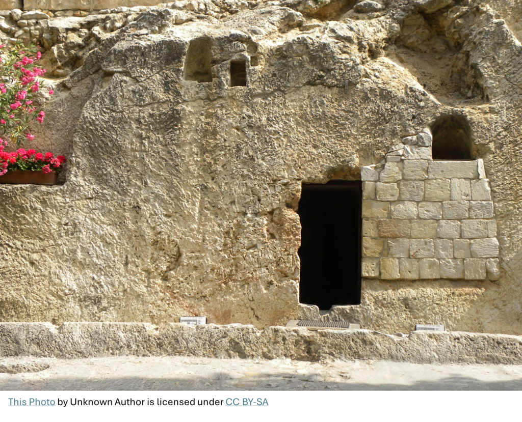 Garden tomb - the real face of Jesus?
