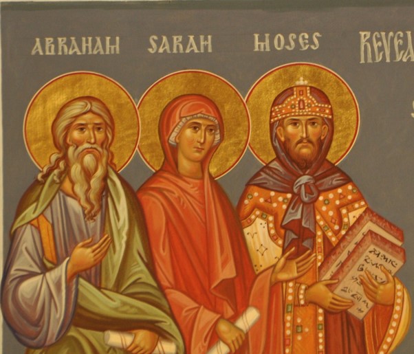 Prophetess Sarah, Abraham, Moses