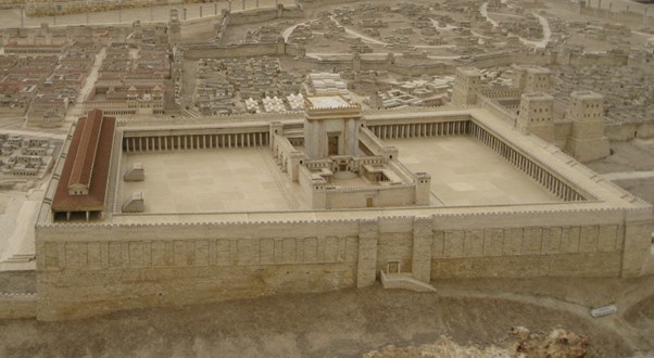 Temple colonnade